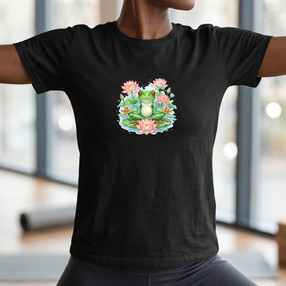 Watercolor Zen Tree Frog T-Shirt