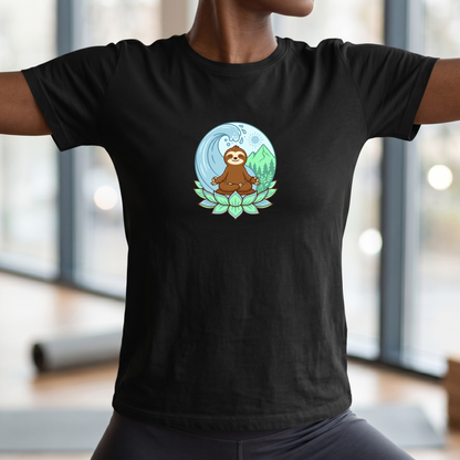 Zen Sloth Yin Yang T-Shirt