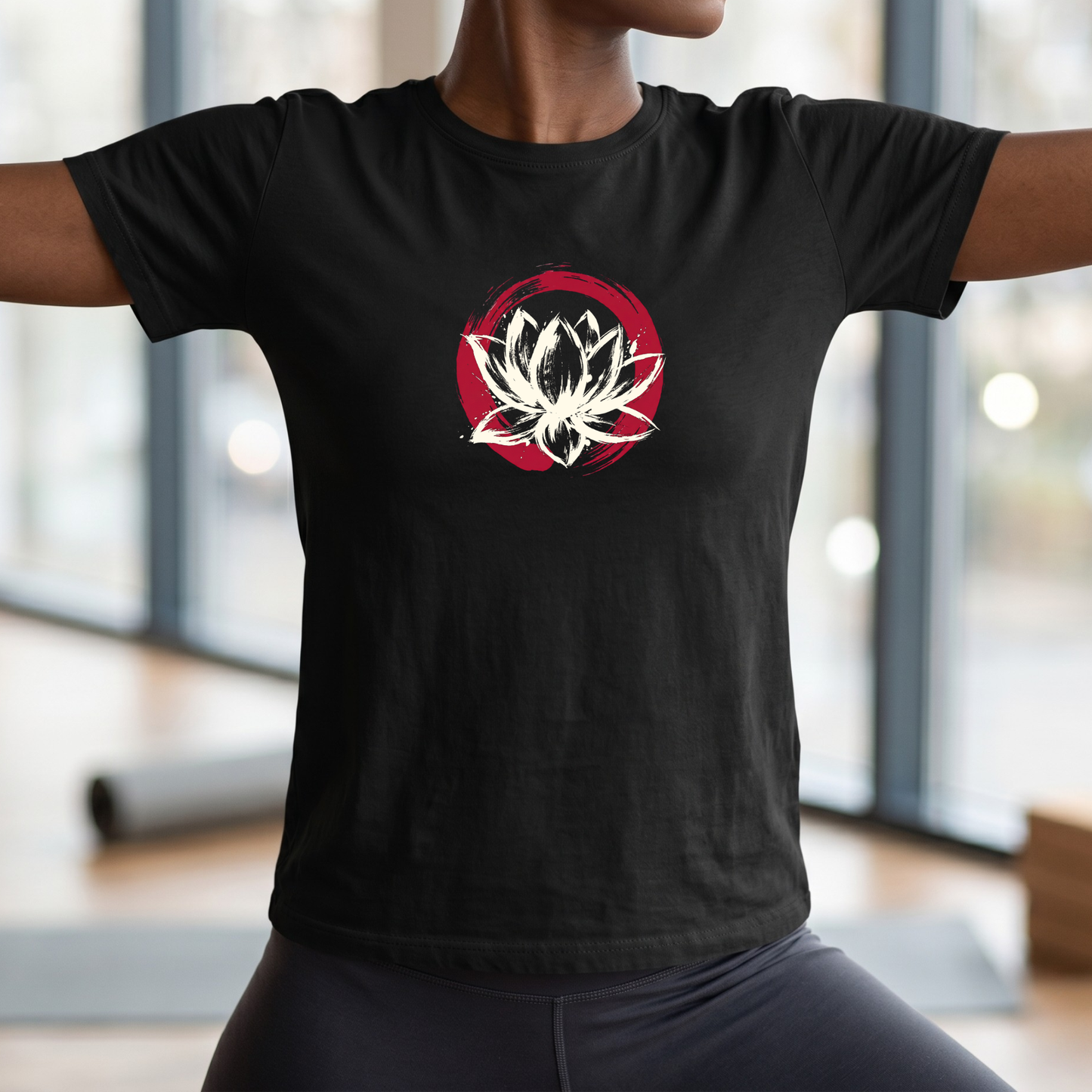 Paint Lotus Flower T-Shirt