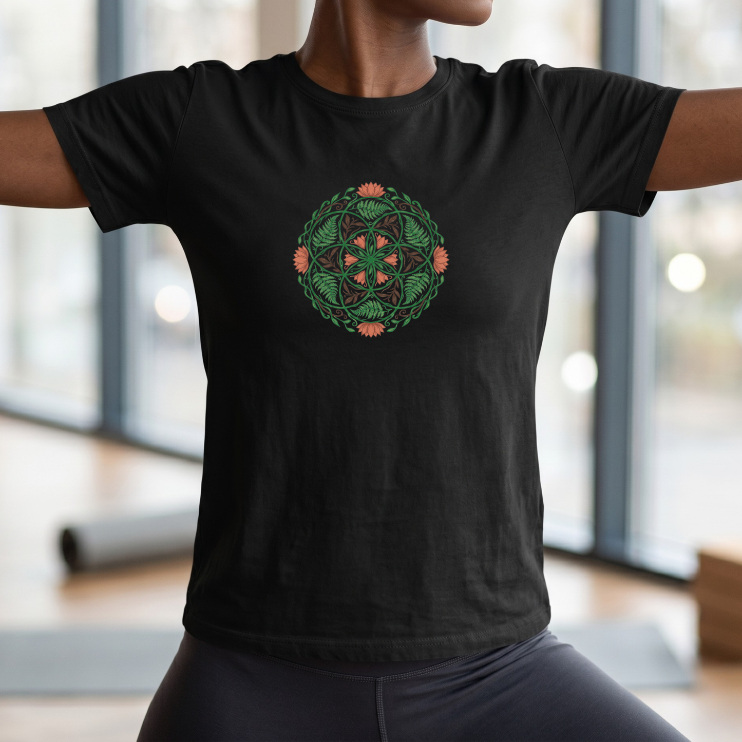 Floral Mandala T-Shirt