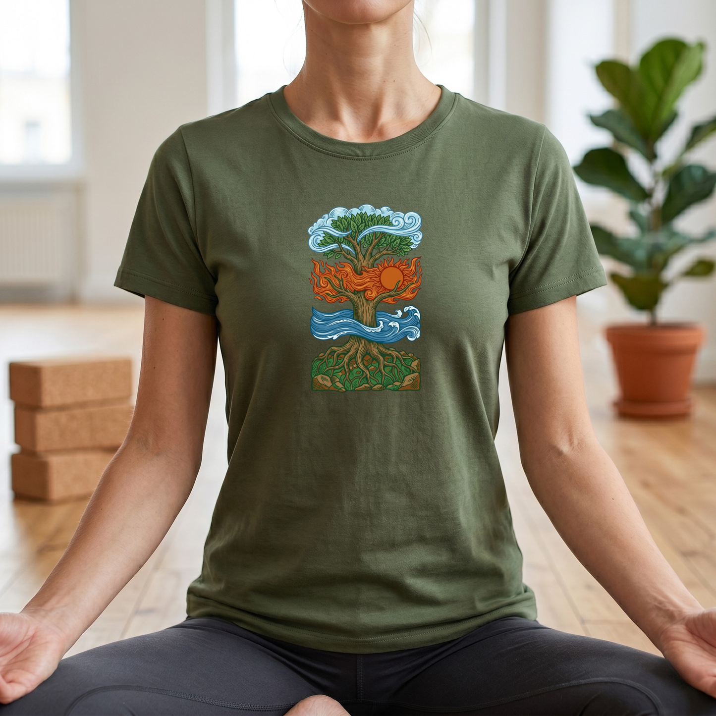 Four Elements Tree T-Shirt