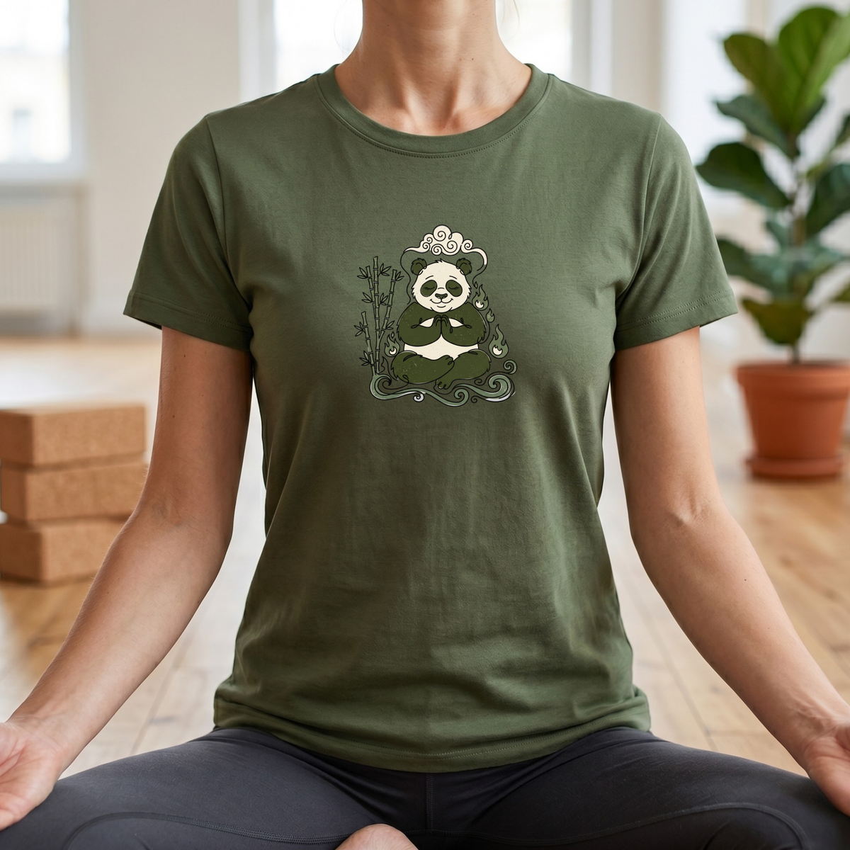 Four Elements Bamboo Panda T-Shirt