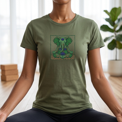 Lotus Earth Elephant T-Shirt