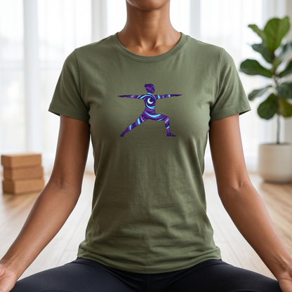 Cosmic Warrior Pose T-Shirt