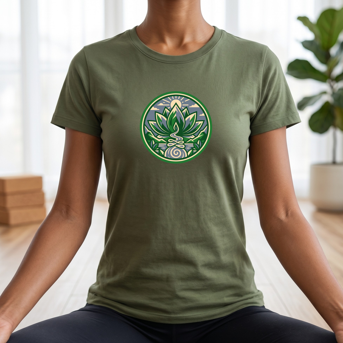 Mountain Lotus Nature T-Shirt