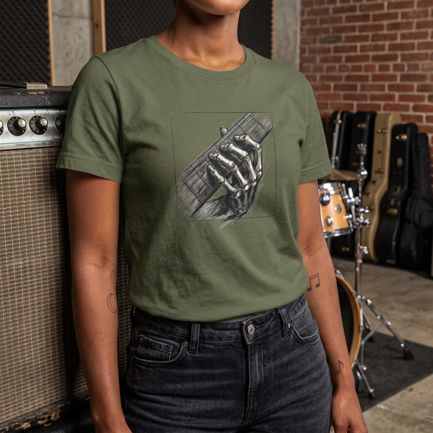 Bone Hand Fret T-Shirt