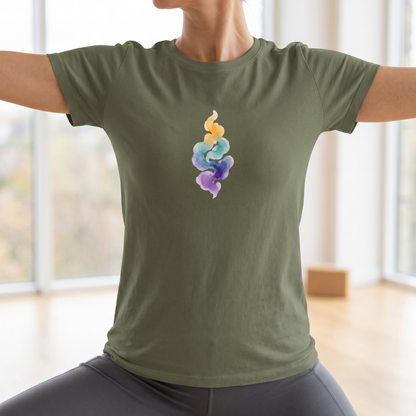 Watercolor Calm Aura Energy T-Shirt