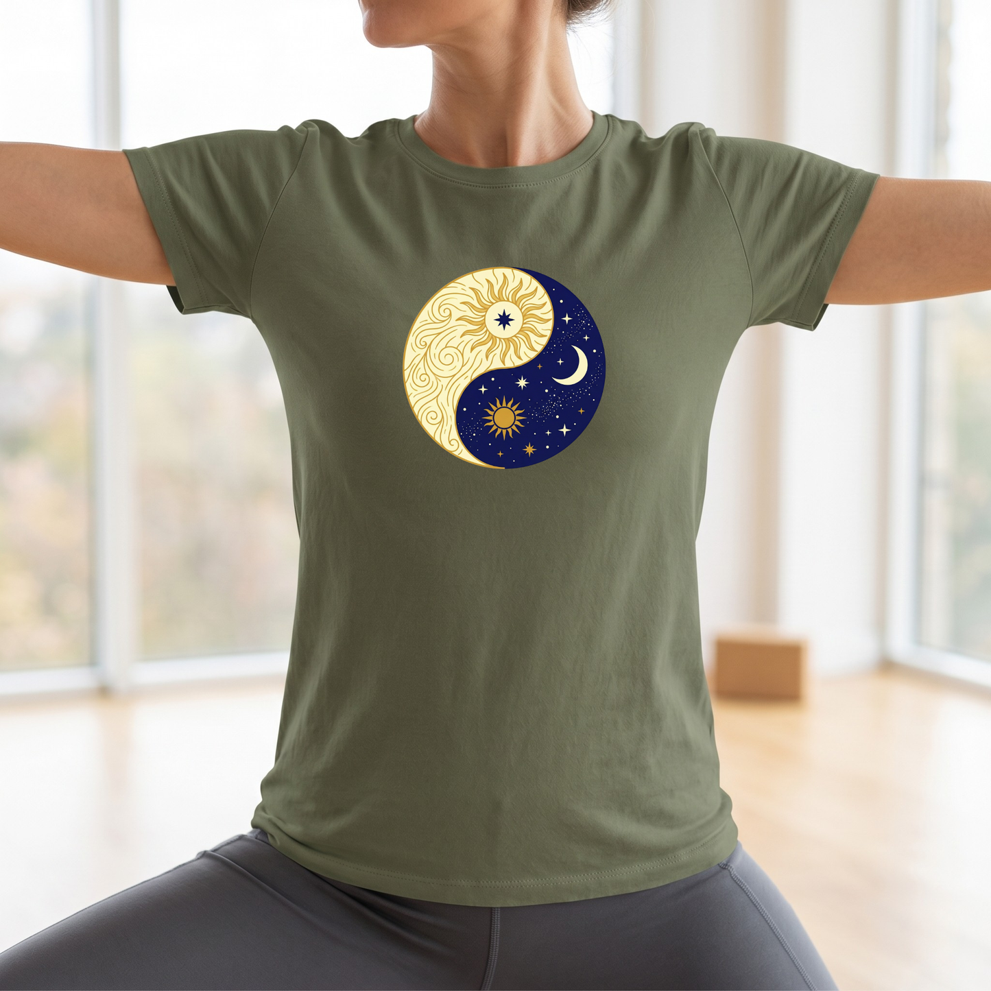 Day & Night Yin Yang T-Shirt