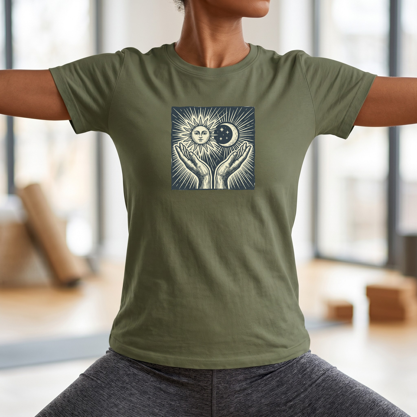 Sun & Moon Hands T-Shirt