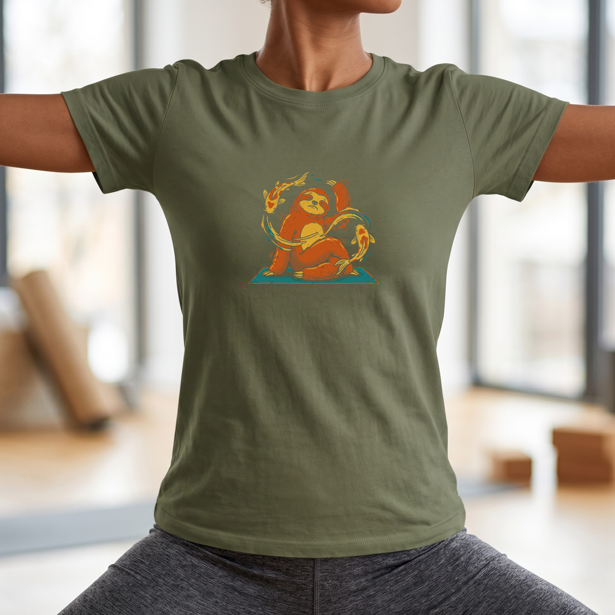 Sloth & Koi Harmony T-Shirt