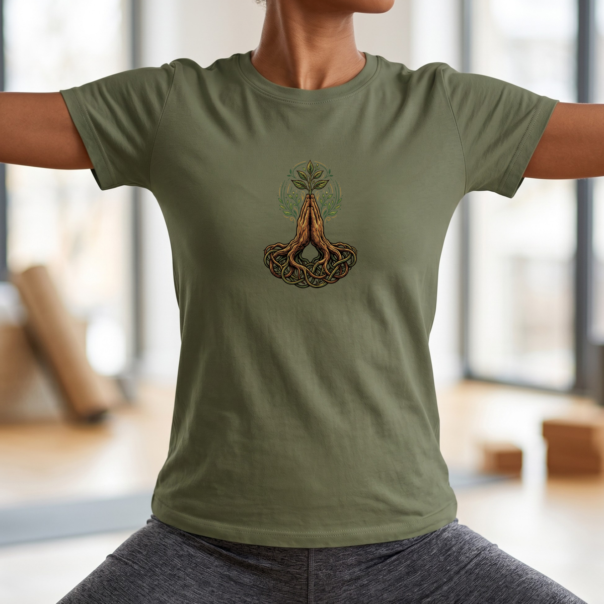 Leaf Earth Hands T-Shirt