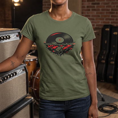 Cracking Vinyl T-Shirt