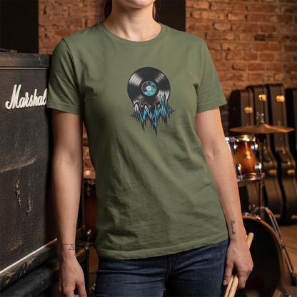 Melting Sound Vinyl T-Shirt