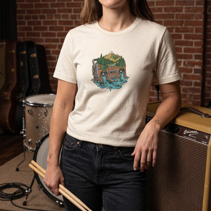 Melting Nature Boombox T-Shirt