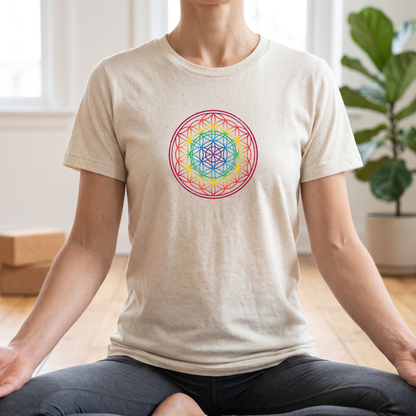 Chakra Gradient Mandala T-Shirt
