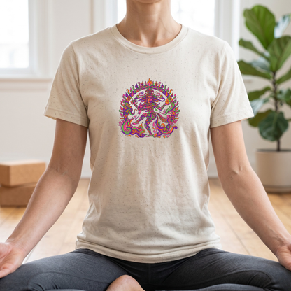 Psychedelic Fire Goddess T-Shirt