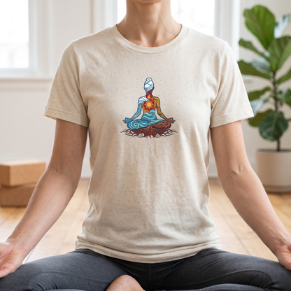 Inner Four Elements Lotus Pose T-Shirt