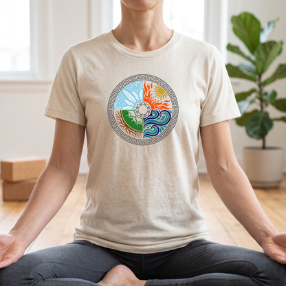Four Elements Mandala T-Shirt