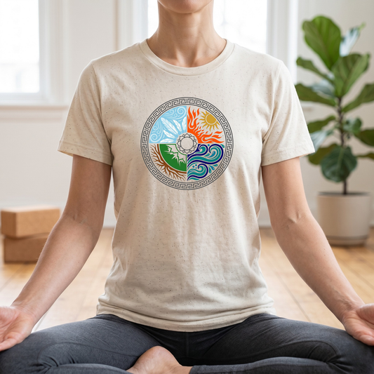 Four Elements Mandala T-Shirt