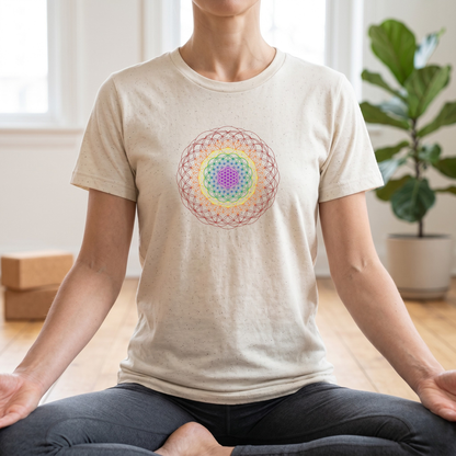 Chakra Spectrum Mandala T-Shirt