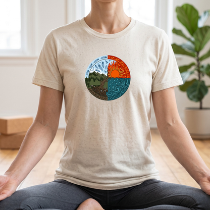 Four Elements Nature Quadrant T-Shirt
