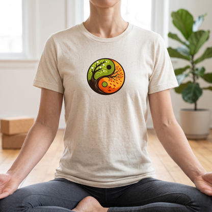 Season Trees Yin Yang T-Shirt