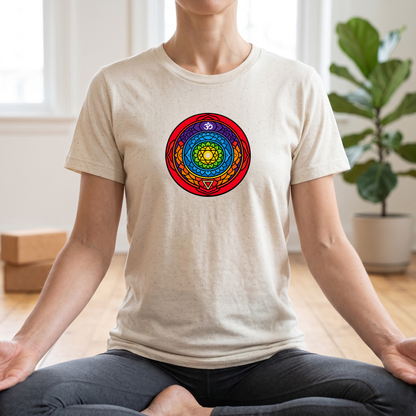 Vibrant Chakra Mandala T-Shirt