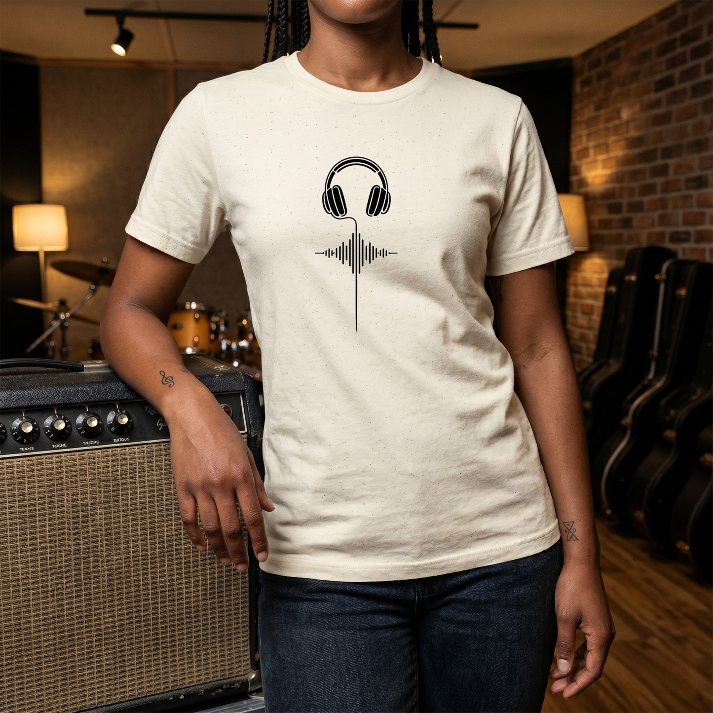 Soundwave Cable Headphones T-Shirt