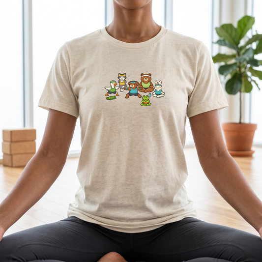 Yoga Animal Group T-Shirt