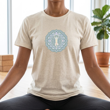 Chakra Cat Mandala T-Shirt