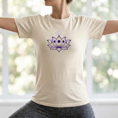 Moon Phase Lotus Flower T-Shirt