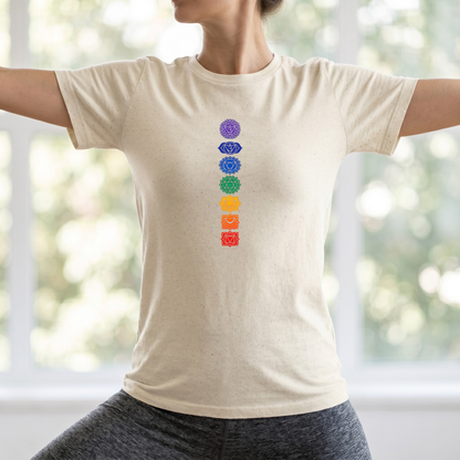 Vertical Color Chakras T-Shirt