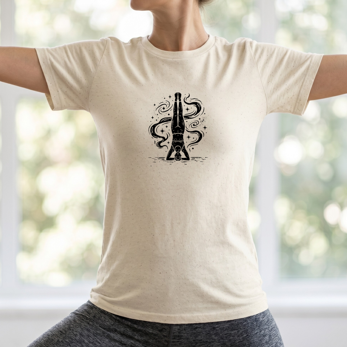 Cosmic Flow Headstand T-Shirt