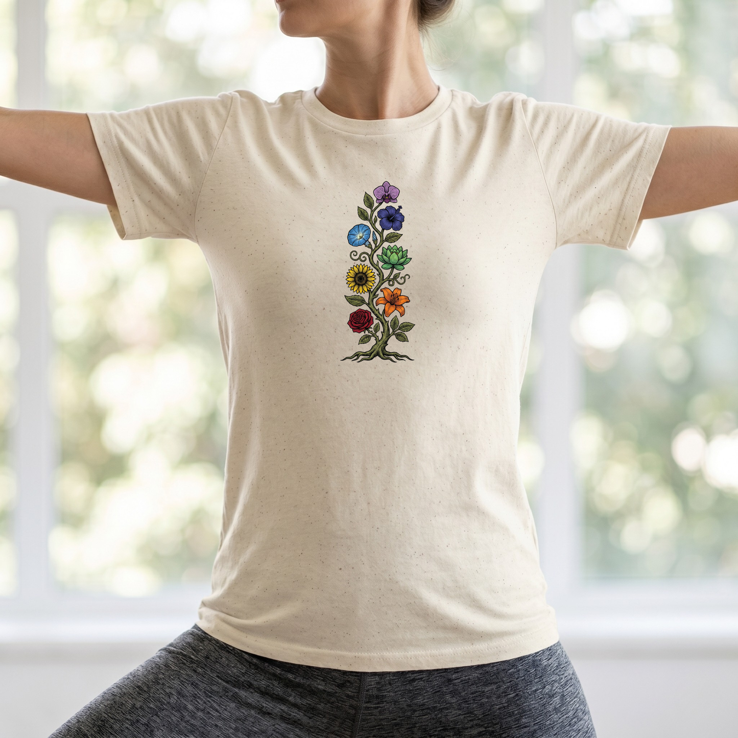 Flower Chakras T-Shirt
