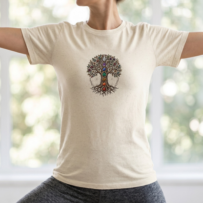 Crystal Chakra Tree of Life T-Shirt
