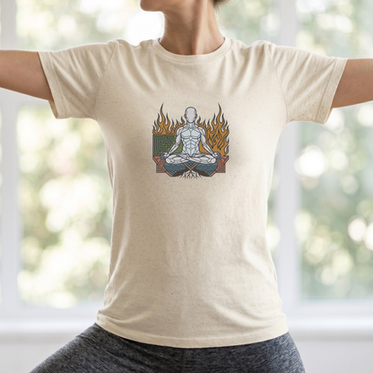 Polygon Four Elements Lotus Pose T-Shirt