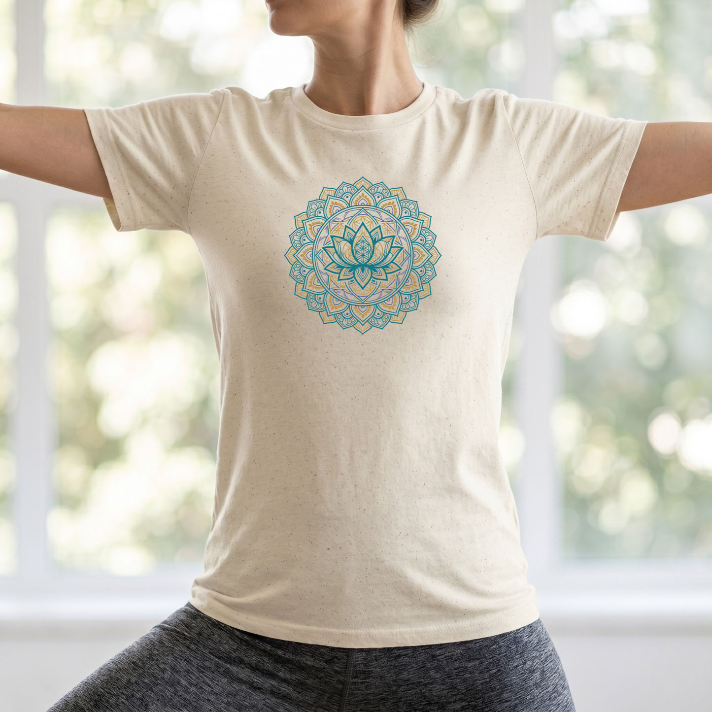 Lotus Flower Mandala T-Shirt