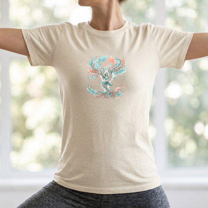 Watercolor Tree Pose Expression T-Shirt
