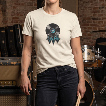 Melting Sound Vinyl T-Shirt