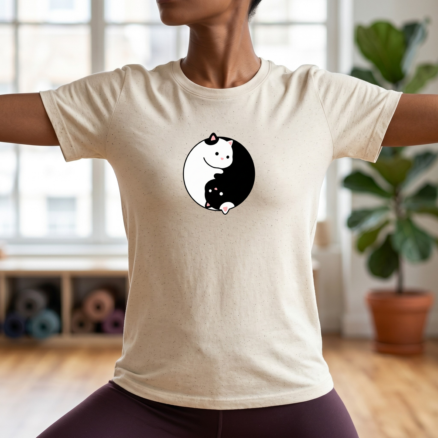 Cats Yin Yang T-Shirt