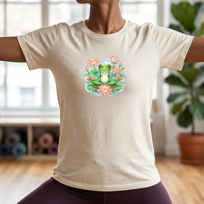 Watercolor Zen Tree Frog T-Shirt