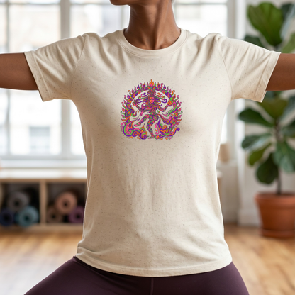 Psychedelic Fire Goddess T-Shirt