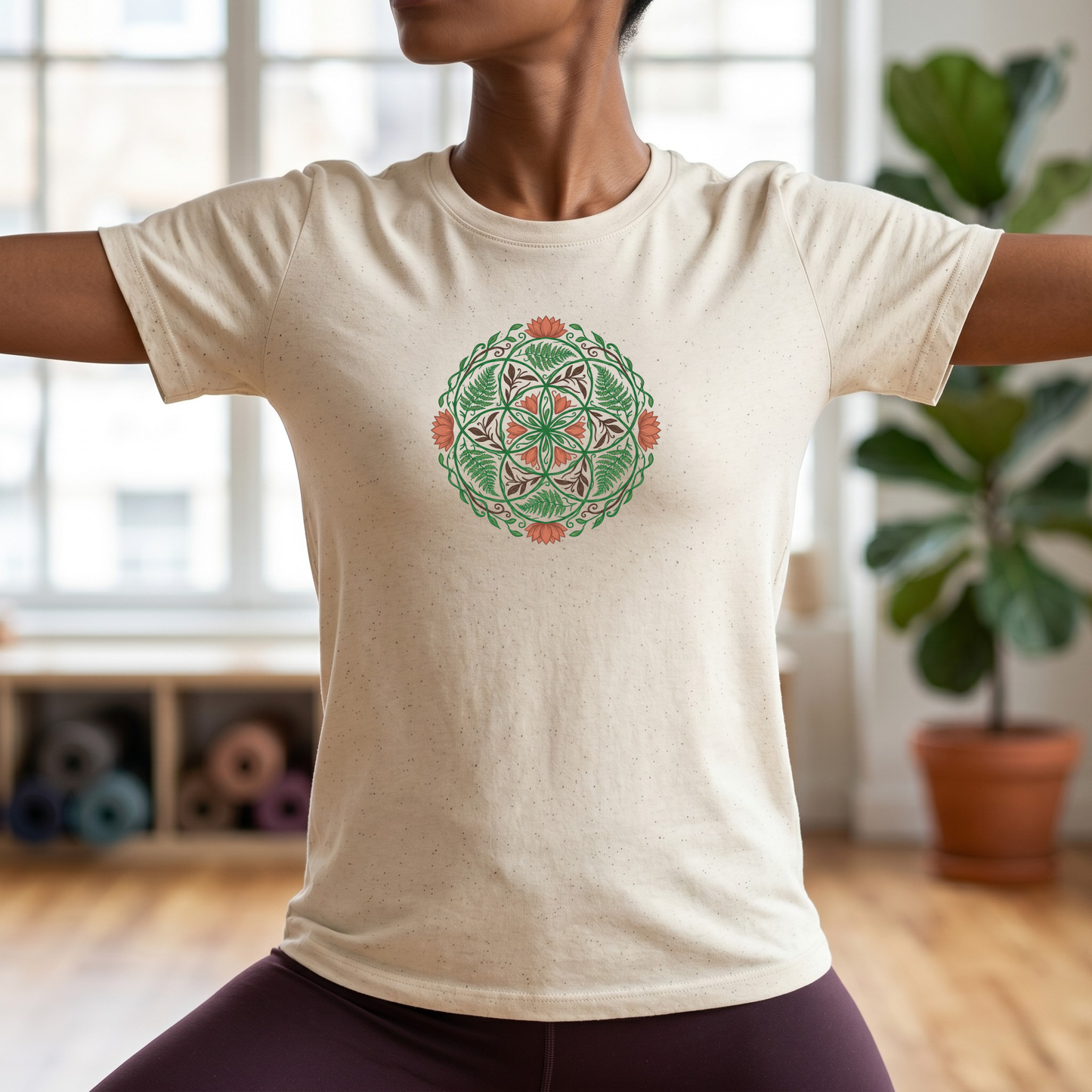 Floral Mandala T-Shirt