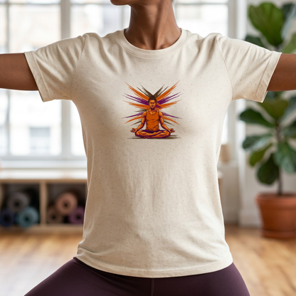 Brushstroke Zen Meditation T-Shirt