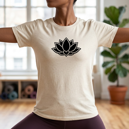 Minimalist Lotus Flower T-Shirt