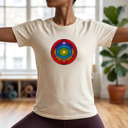 Vibrant Chakra Mandala T-Shirt