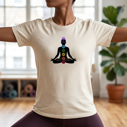 Chakras Lotus Pose T-Shirt