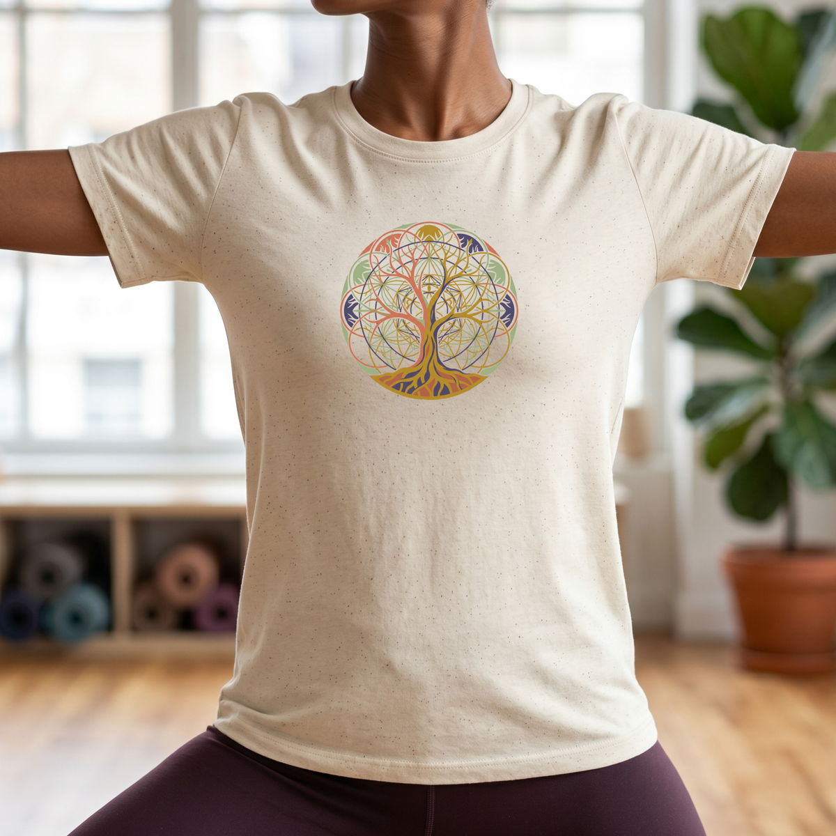 Geometric Tree of Life T-Shirt