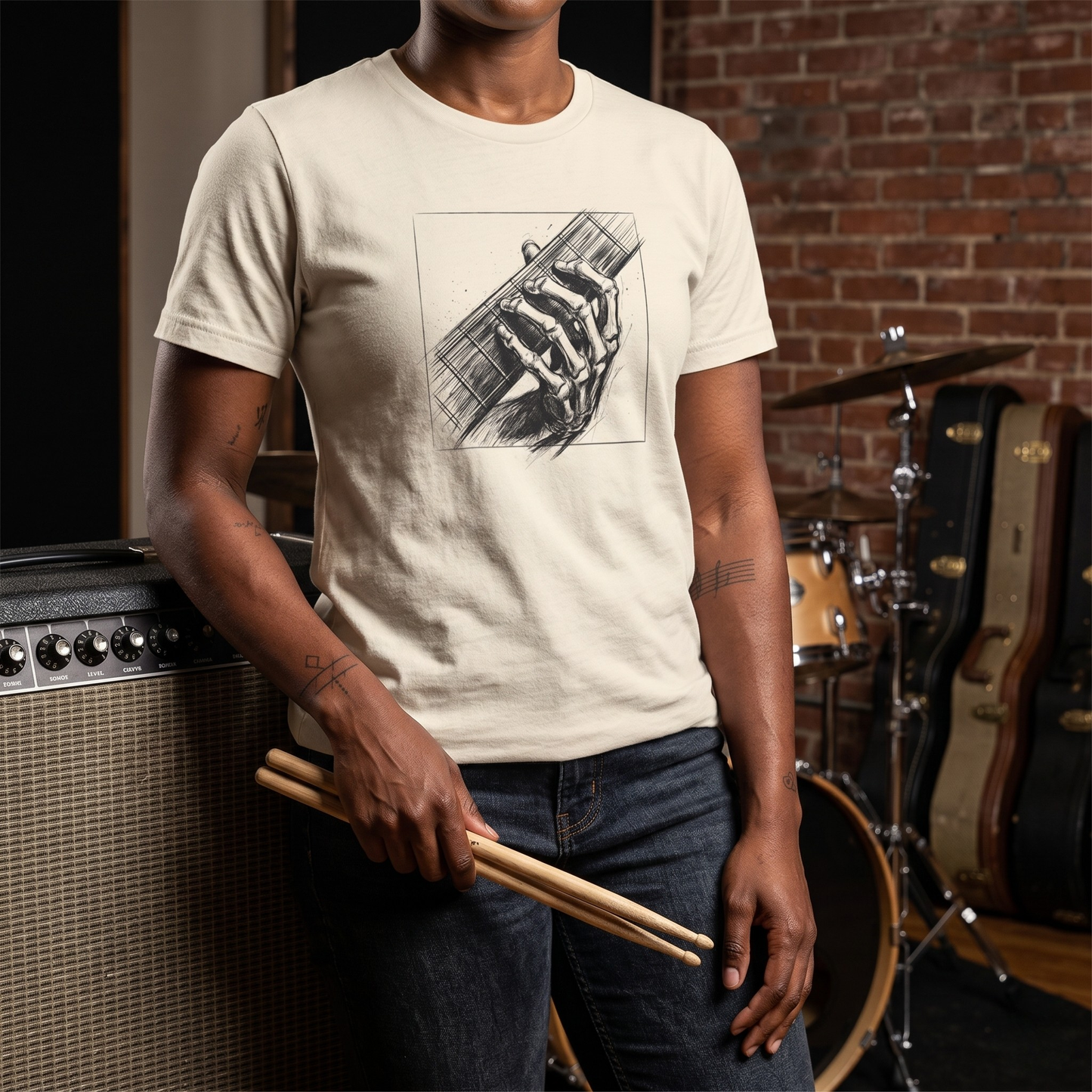 Bone Hand Fret T-Shirt