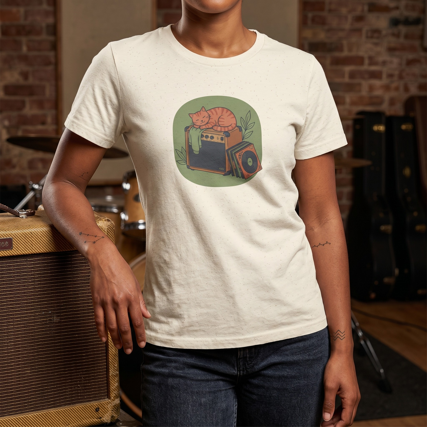 Cat & Amp T-Shirt
